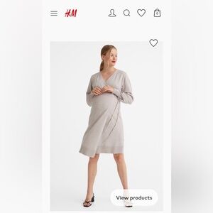 H&M Sweater Maternity Dress
